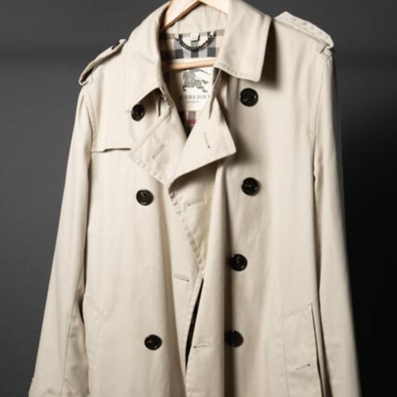 Burberry Mid Length Trench Coat